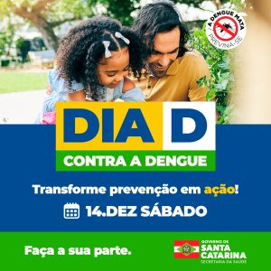 DIA D CONTRA A DENGUE!