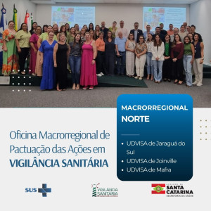 Oficina Macrorregional de Pactuação em Vigilância Sanitária é realizadaem Lages