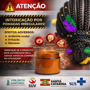 INTOXICAÇÃO POR POMADAS IRREGULARES